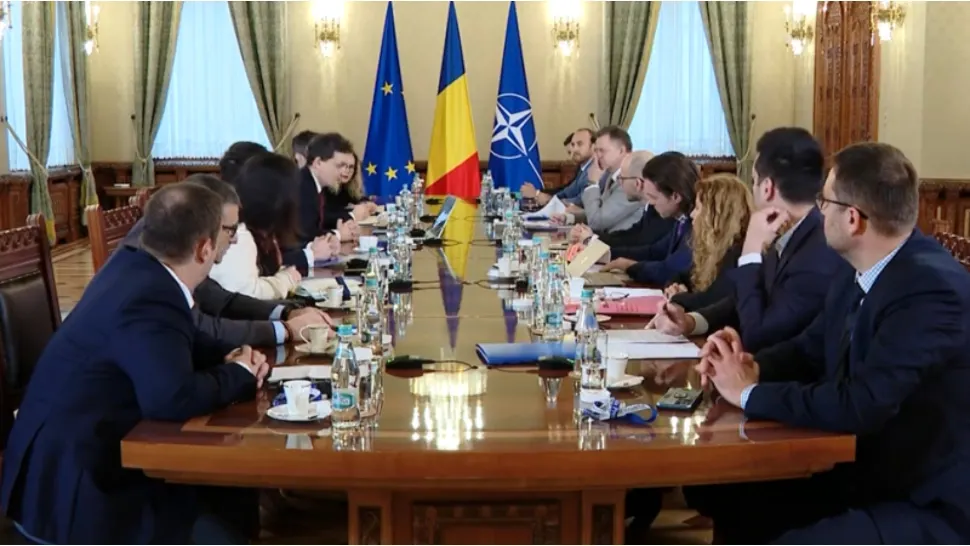  De la interviul pentru sistem, în fața președintelui Nicușor Dan. FOTO: Captura Facebook