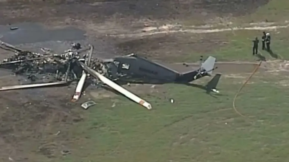 Accident aviatic mortal: cinci persoane și-au pierdut viața după prăbușirea unui elicopter