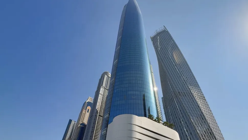 Cel mai înalt hotel din lume a fost deschis în Dubai.