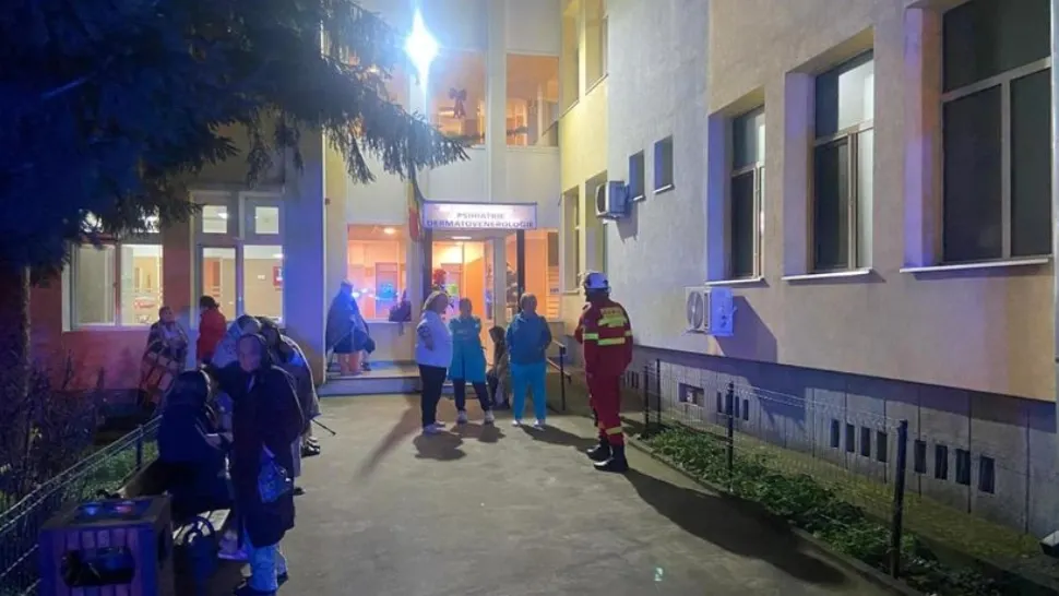 Incendiu la Secţia de Psihiatrie a Spitalului Judeţean din Deva
