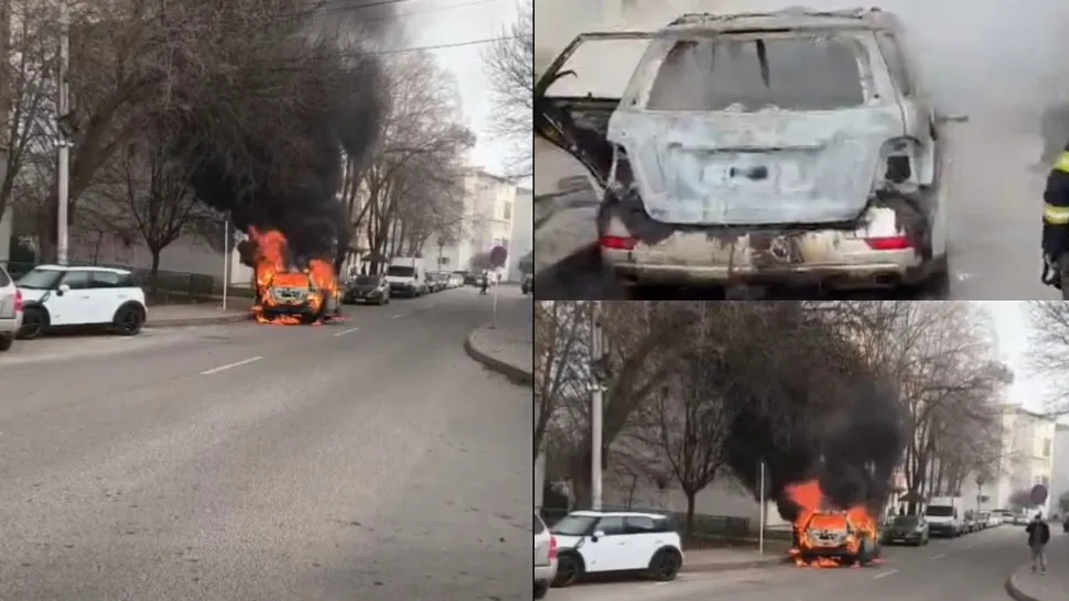 Incendiu devastator în municipiul Vaslui. FOTO: Captura Facebook