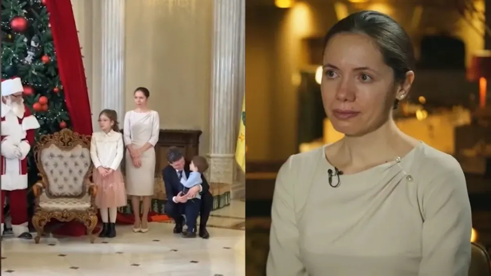 Mirabela Grădinaru, îmbrăcată de vedeta nelipsită de la Cotroceni.