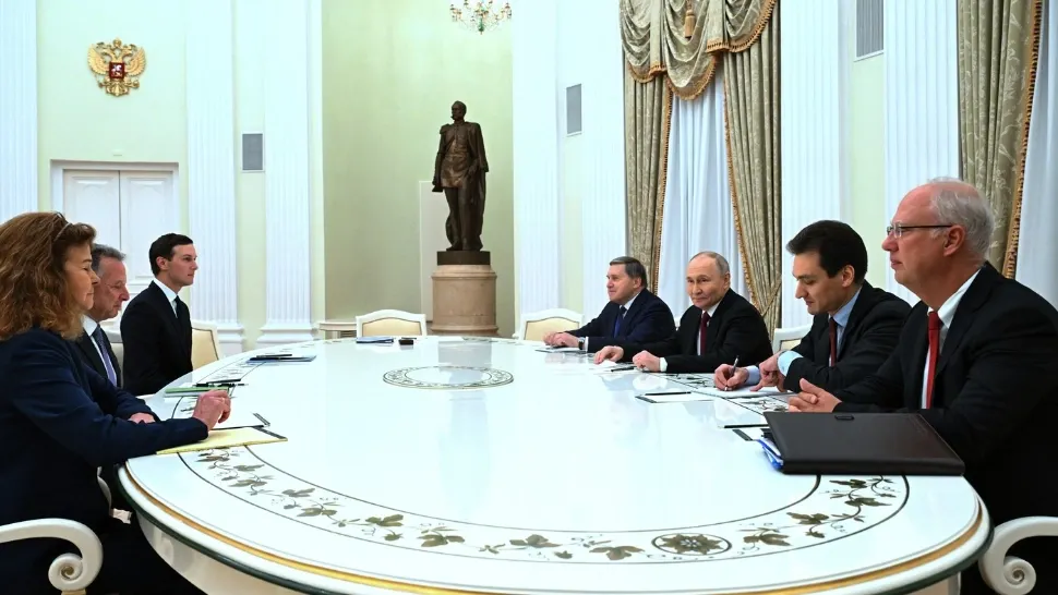 Putin, față în față cu delegația americană (Profimedia)