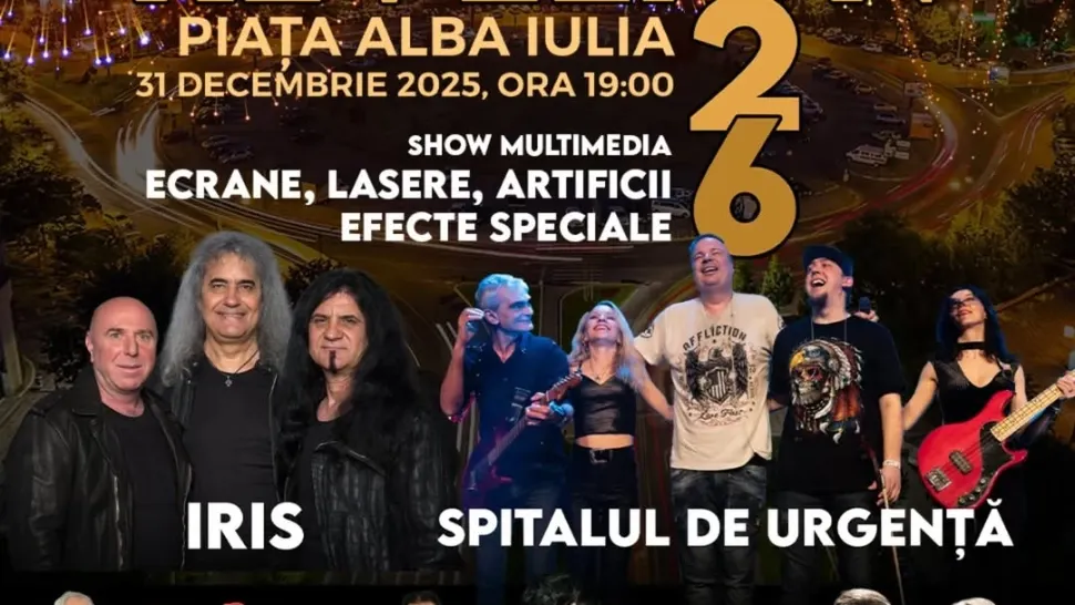 Revelion 2026 în Piața Alba Iulia – singurul Revelion în aer liber din București