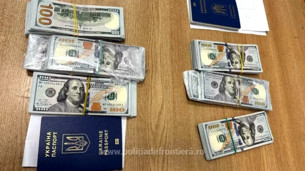 Două femei din Ucraina, prinse la graniță cu 60.000 de dolari ascunși în cizme