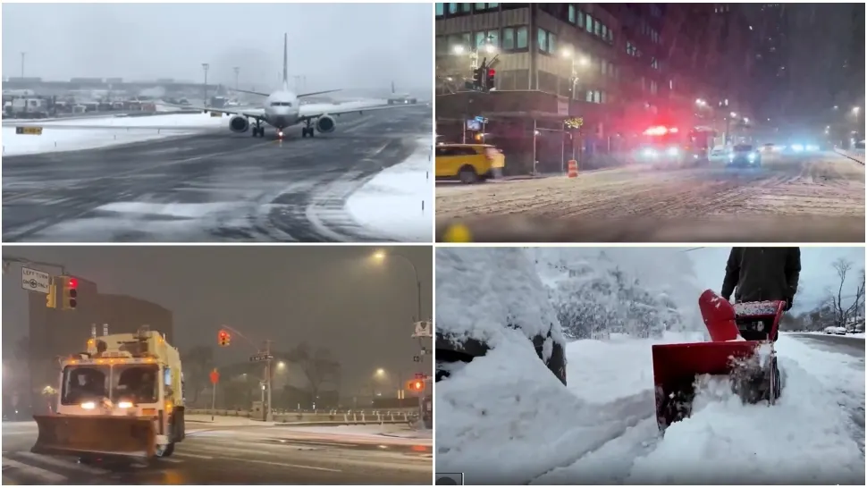 New York, paralizat de viscol