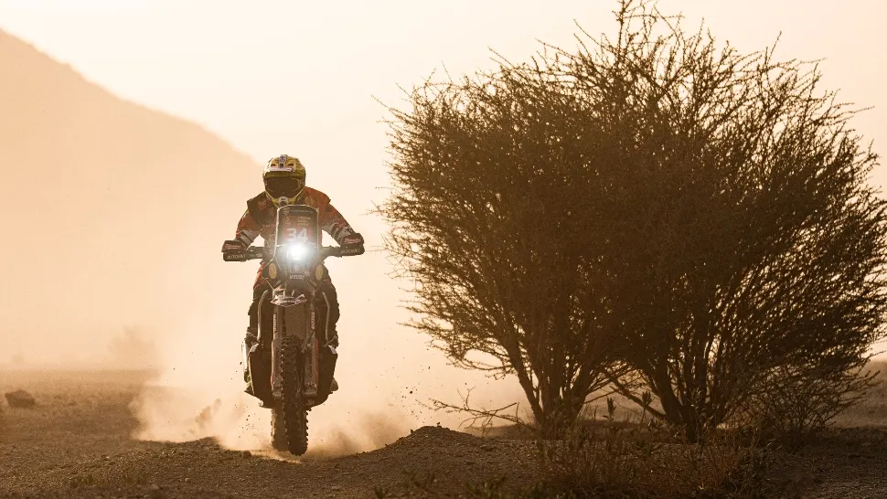 Emanuel Gyenes, locul 1 la Dakar 2026, la categoria moto. Foto/FB Gyenes