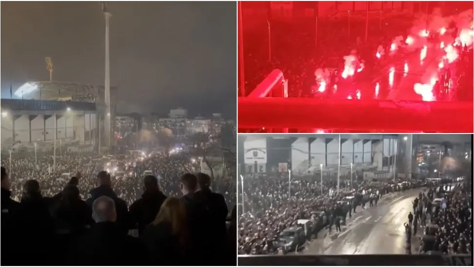 Imagini emoționante de pe stadionul ”Toumba” din Grecia