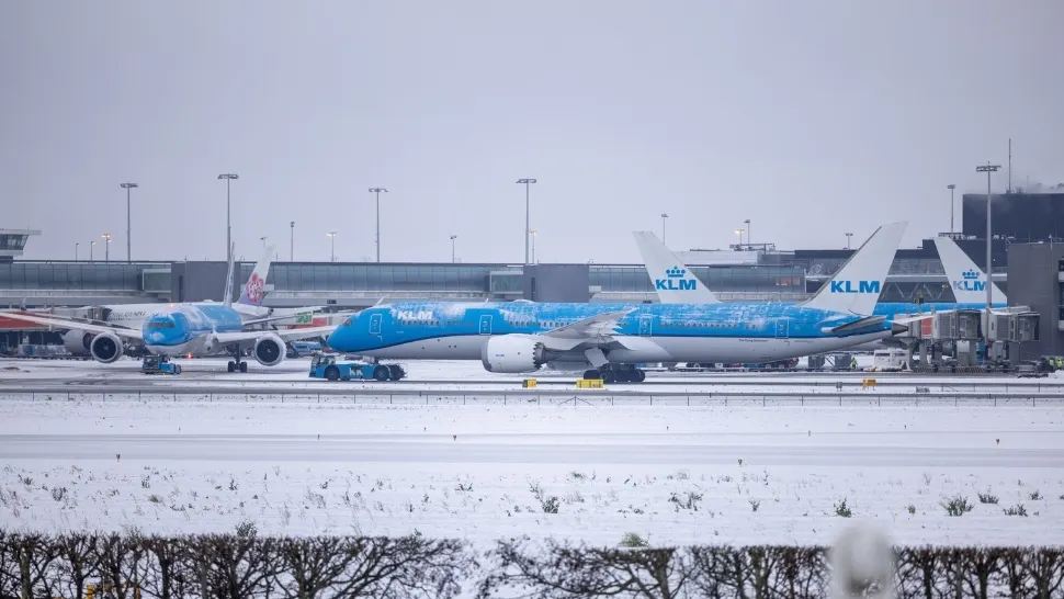 Zeci de avioane au rămas la sol pe Aeroportul Schipol