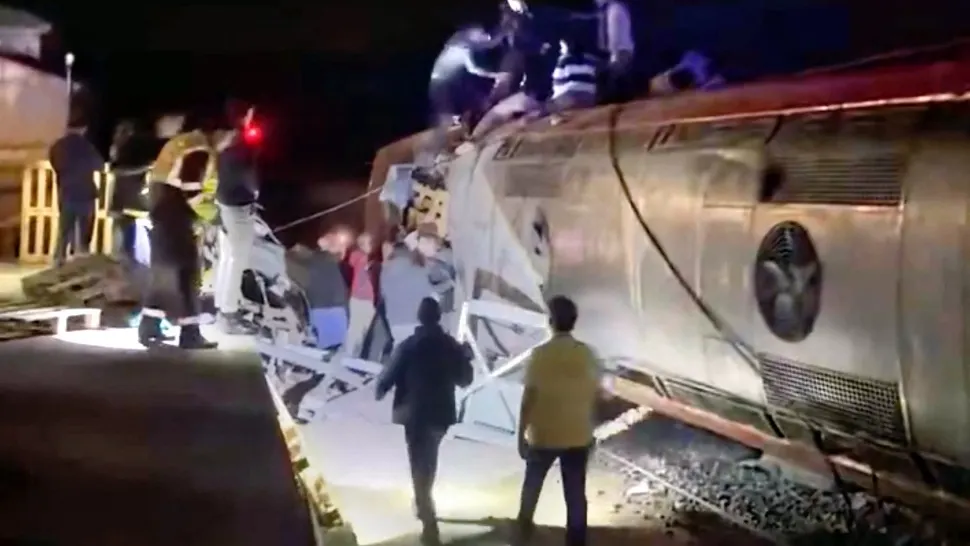Este cel mai grav accident produs în Spania în ultimele decenii (Profimedia)