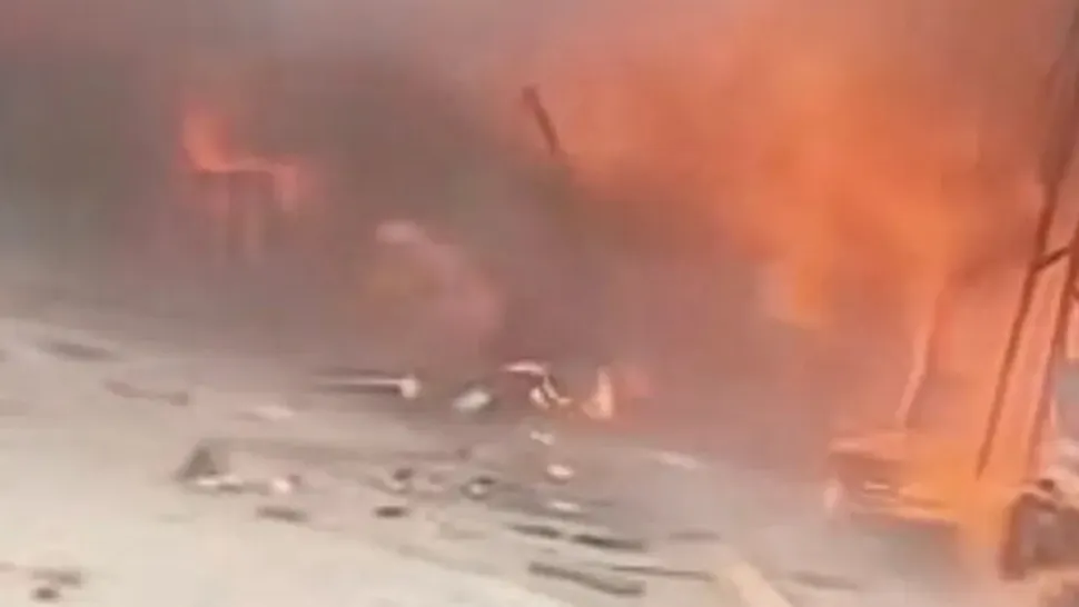 Explzie devastatoare în China. Opt oameni au murit.