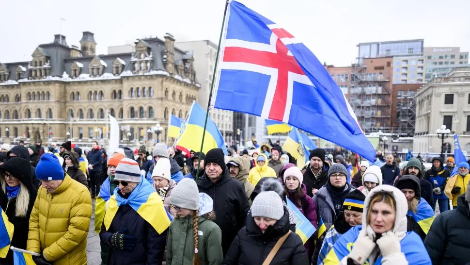 Protest în Islanda. Foto: Profimedia