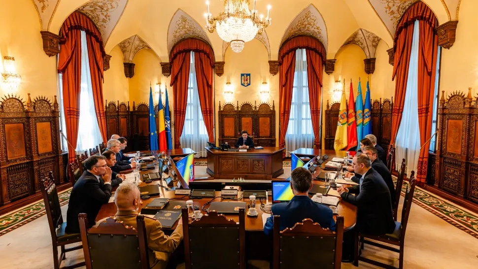 Consiliul Suprem de Apărre a Țării. FOTO: presidecy