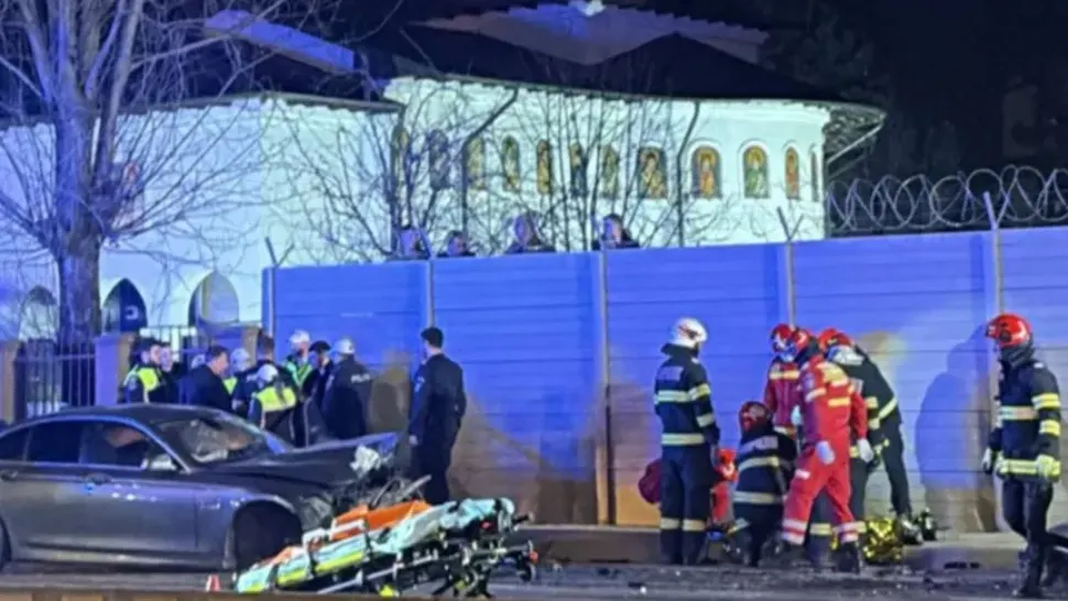 Accident grav în Pitești: un om a murit. Foto: Argespress.ro.