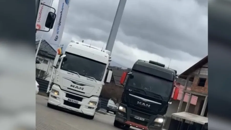 Proteste la Borșa: șoferii au alimentat de un leu