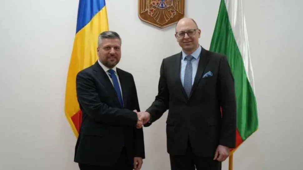 Adjuncții din Apărare ai României și Bulgariei au discutat față în față. Foto: BTA/Agerpres