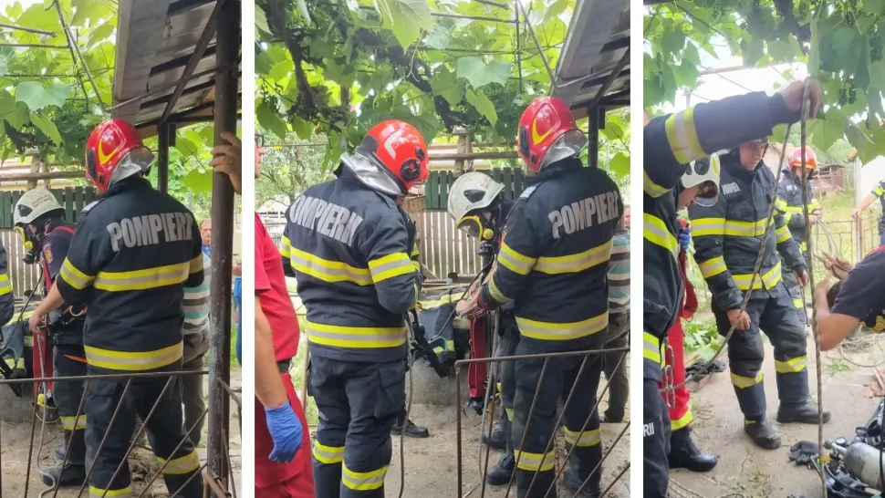 Un bărbat din Argeș a murit după ce a căzut într-o fântână. Sursa foto: Ziarulobiectiv.ro.