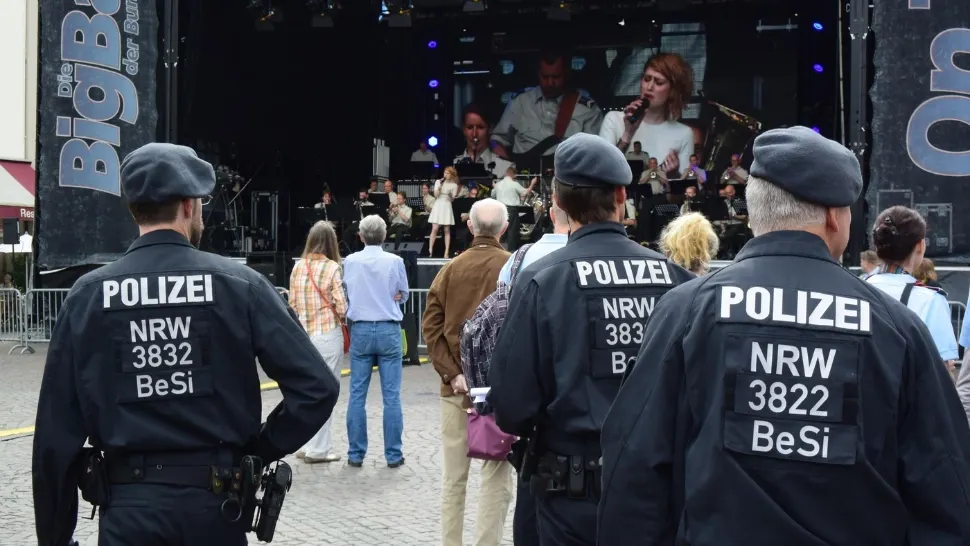 Poliția germană. Foto: Profimedia