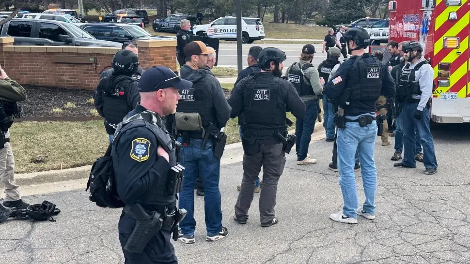 Focuri de armă lângă o sinagogă din Michigan. Foto: Profimedia