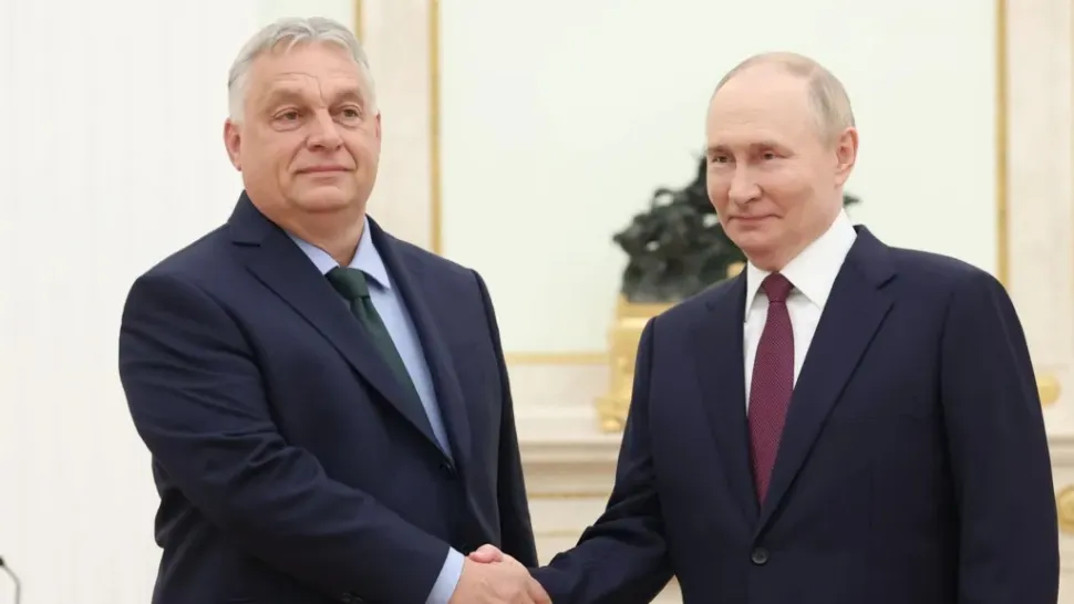 Viktor Orban și Vladimir Putin