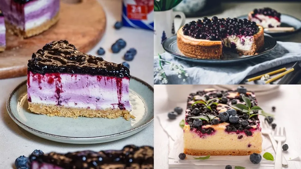 Cheesecake cremos cu afine