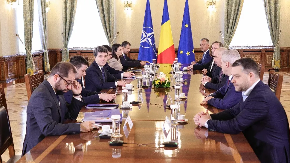 PSD la ultimele consultări de la Cotroceni. Foto/Inquam