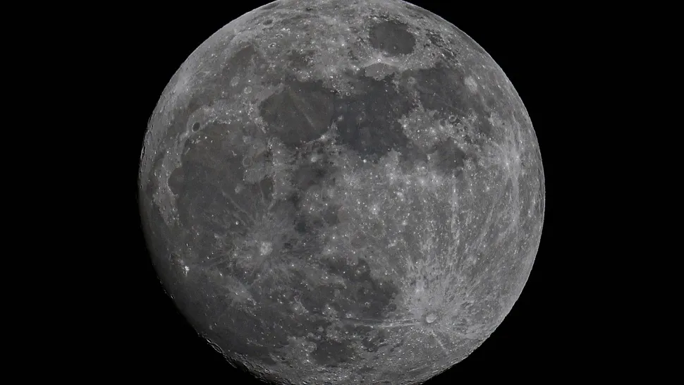 Luna văzută din spațiu (foto: profimedia)