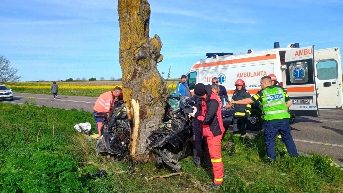 Accident grav în Constanța