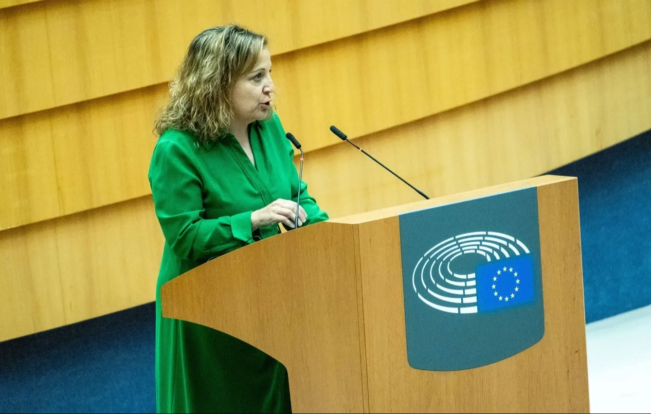 Lidera grupului S&D din Parlamentul European, Iratxe Garcia Perez. Foto: Profimedia