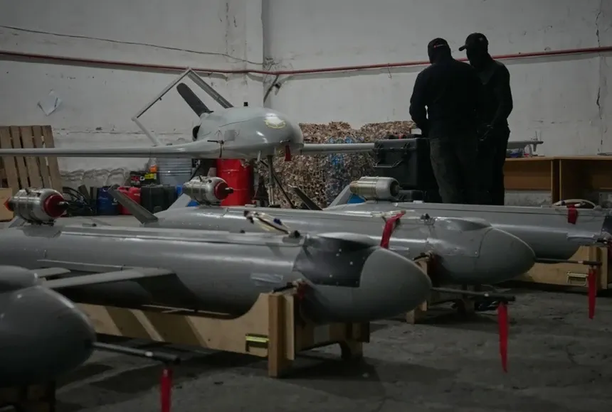 Atac cu drone în Ucraina