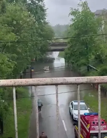 Inundații în Prahova