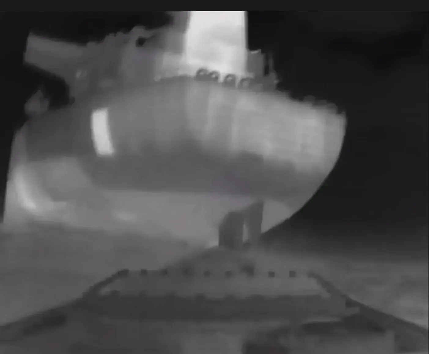 Navă rusească atacată în Marea Neagră