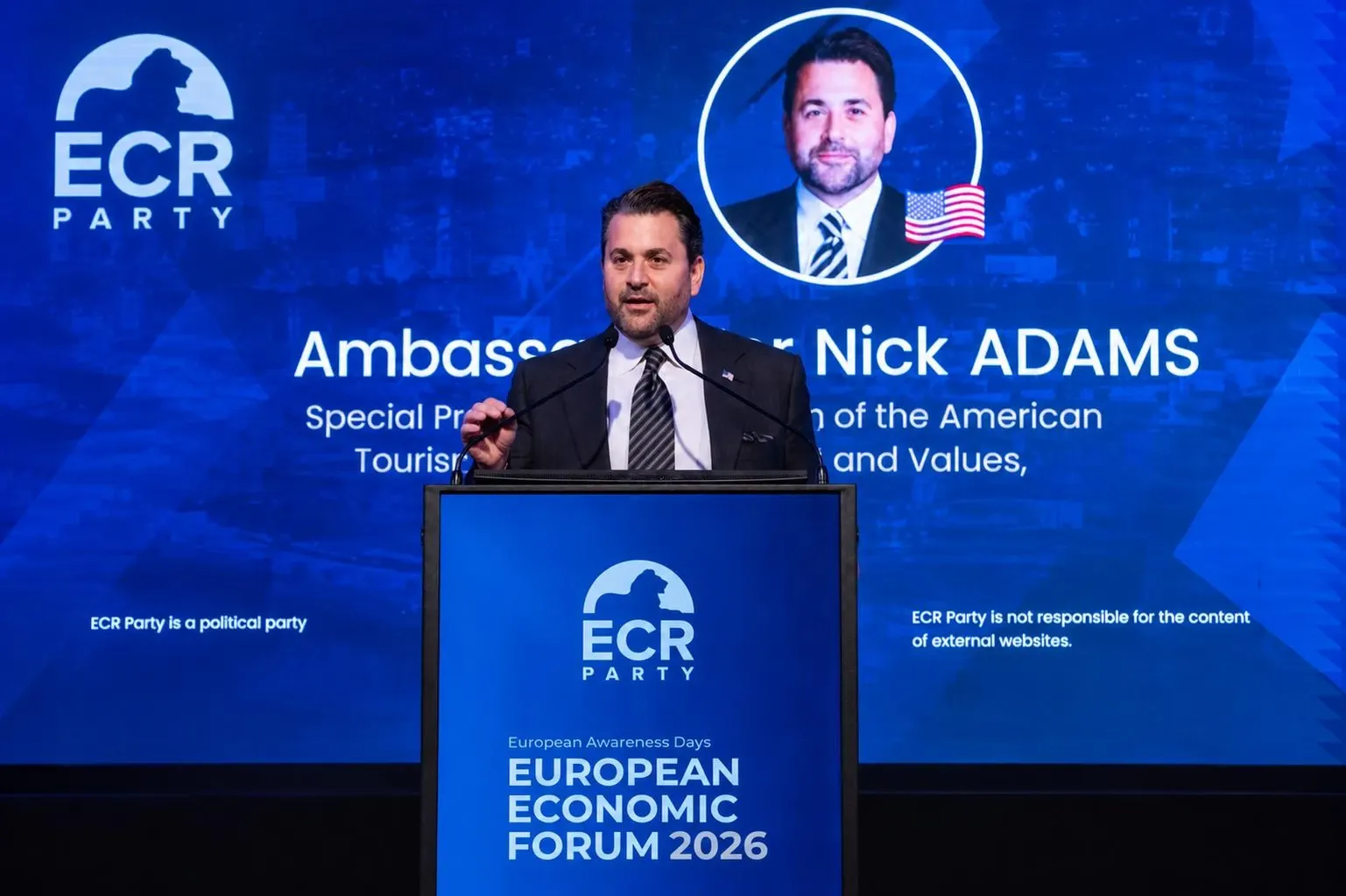 Nick Adams / European Awareness Days - European Economic Forum 2026