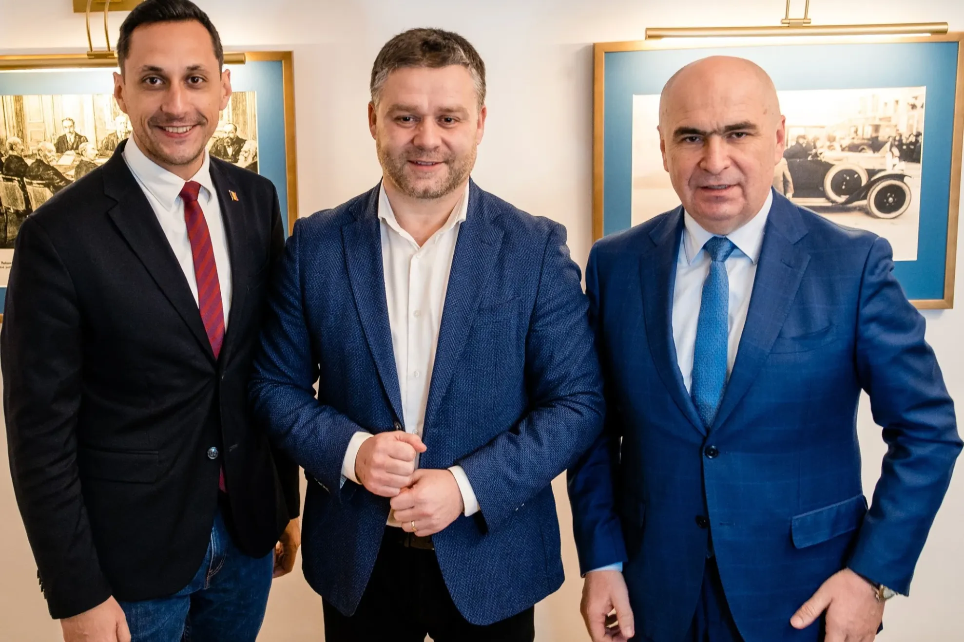 Vlad Gheorghe, Ciprian Ciucu și Ilie Bolojan