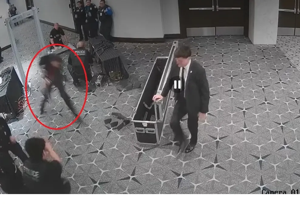 Suspect dineu Washington/ Captură video