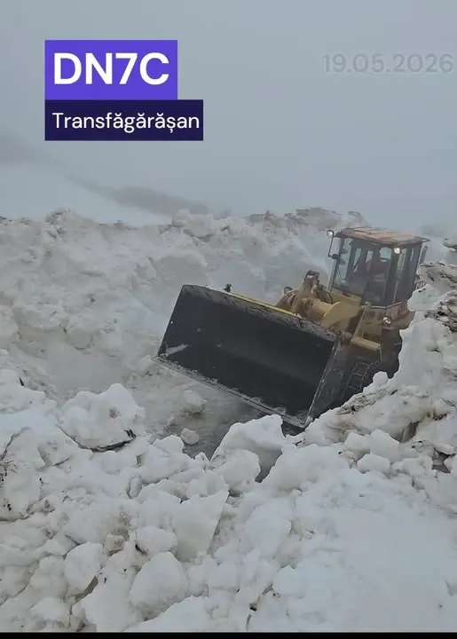 Transfăgărășan deszăpezire / Foto: Facebook