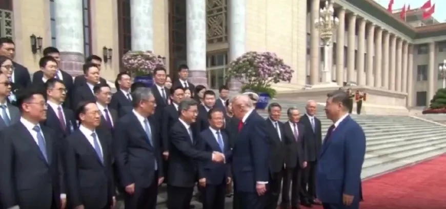 Trump în China