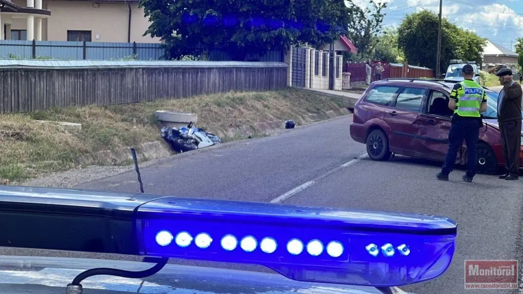Accident în Botoșani