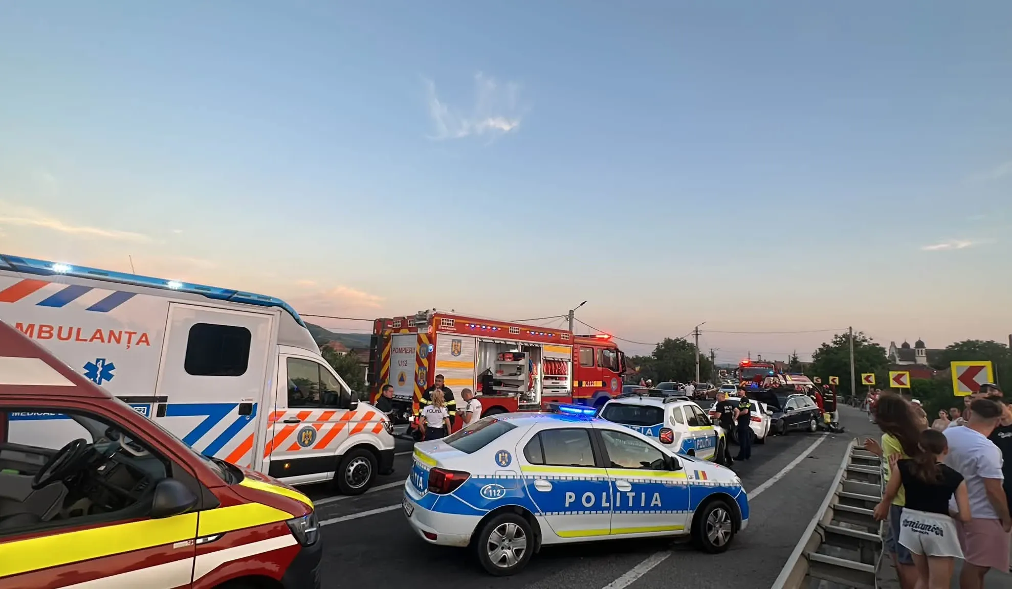 Accident Cluj/ Foto: Facebook Info Trafic 24