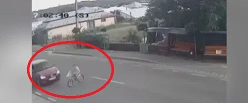 Accident Timiș / Captură video 