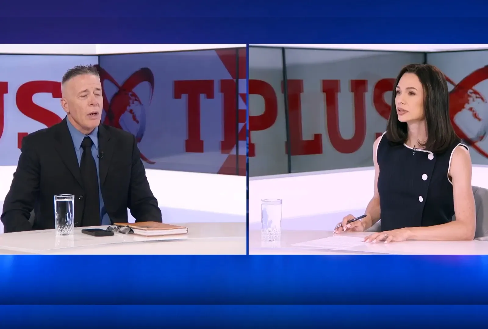 Ana Maria Păcuraru și Gregory Bovino