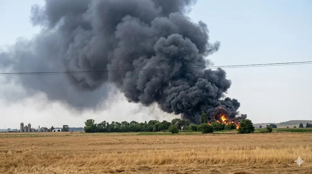 Atac drone Ucraina / Captură video