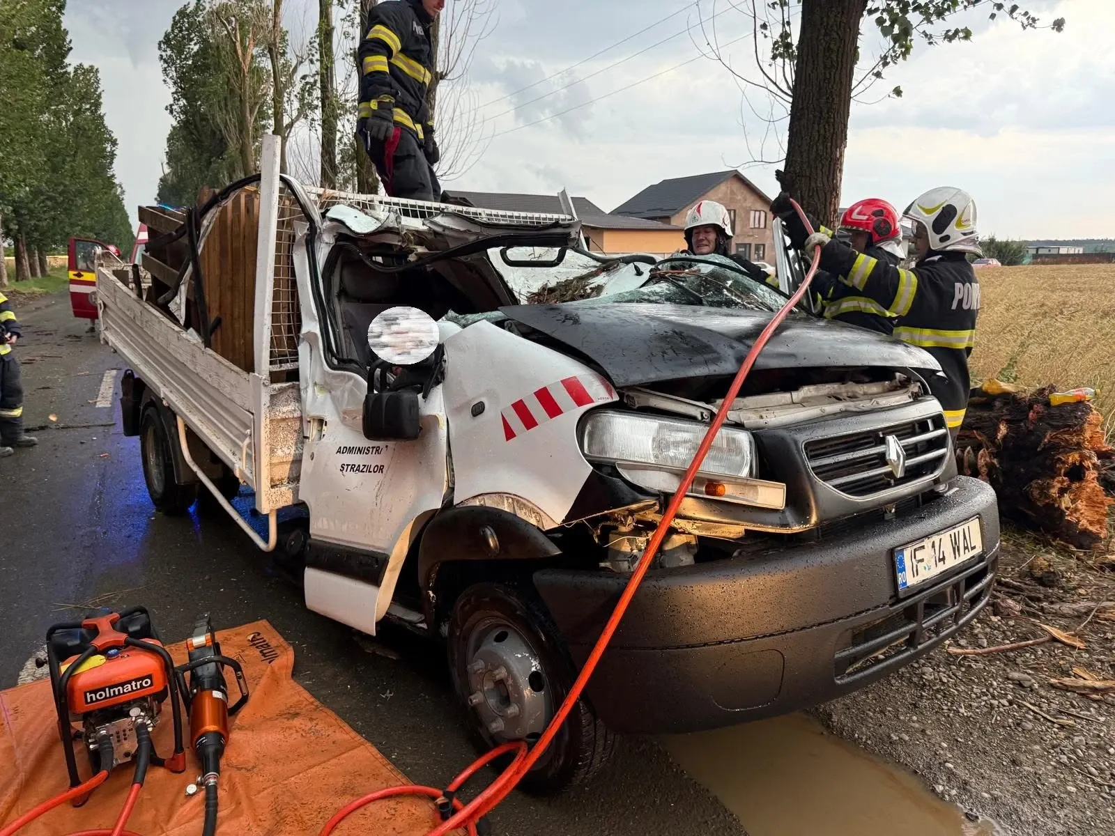 Bărbat mort în timpul furtunii