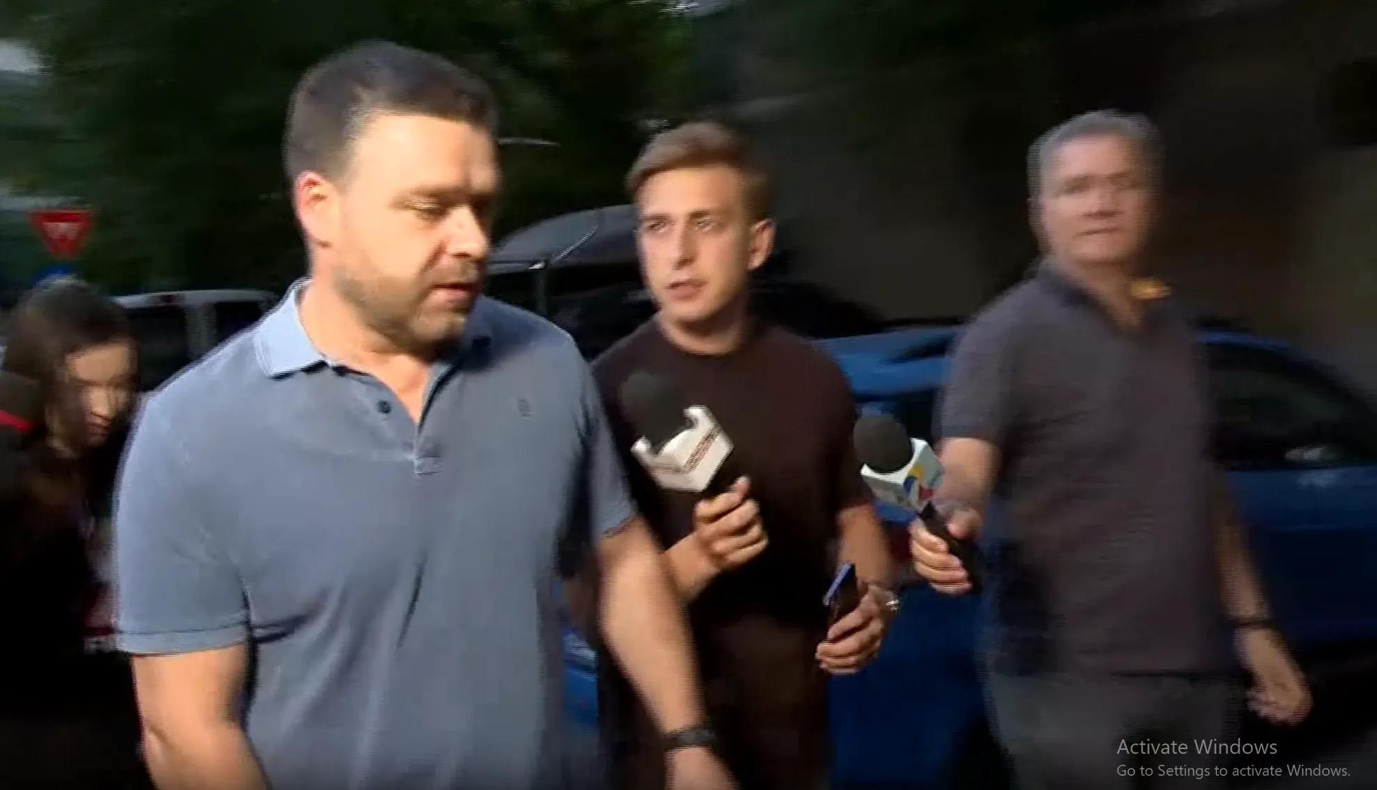 Ciprina Ciucu la secția de poliție