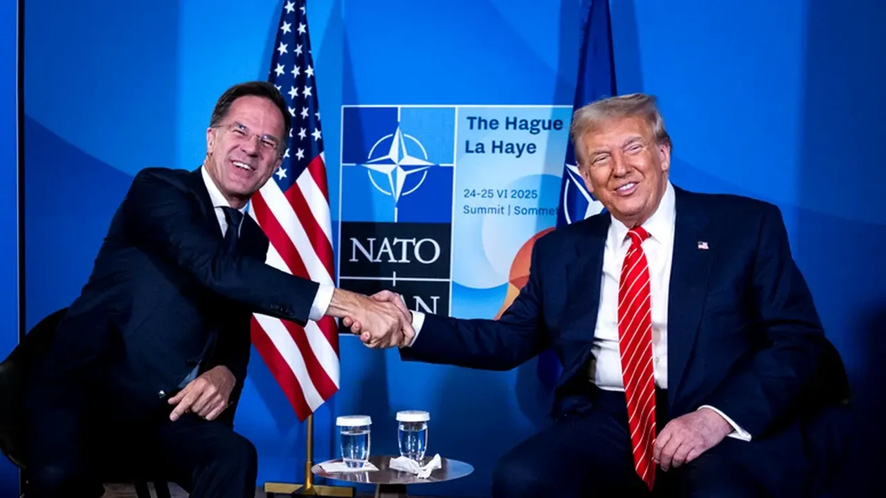 Donald Trump și Mark Rutte