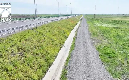 Interzis pe drumurile tehnologice de pe A7. 