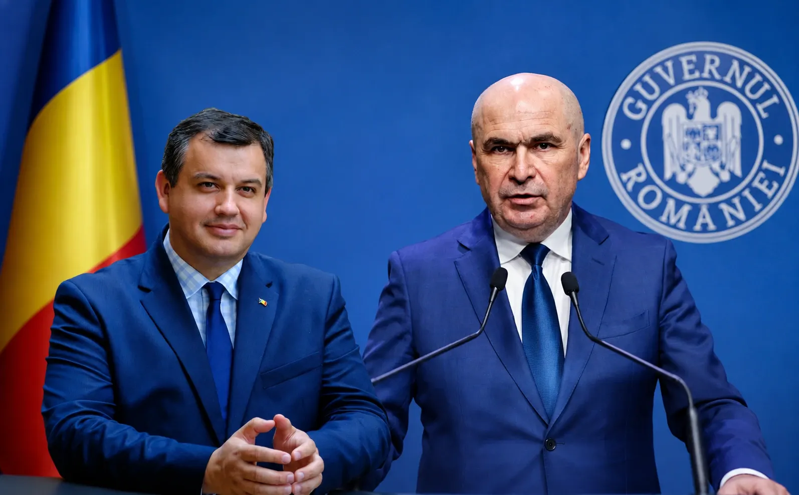 Eugen Tomac și Ilie Bolojan/ Colaj Realitatea (AI)