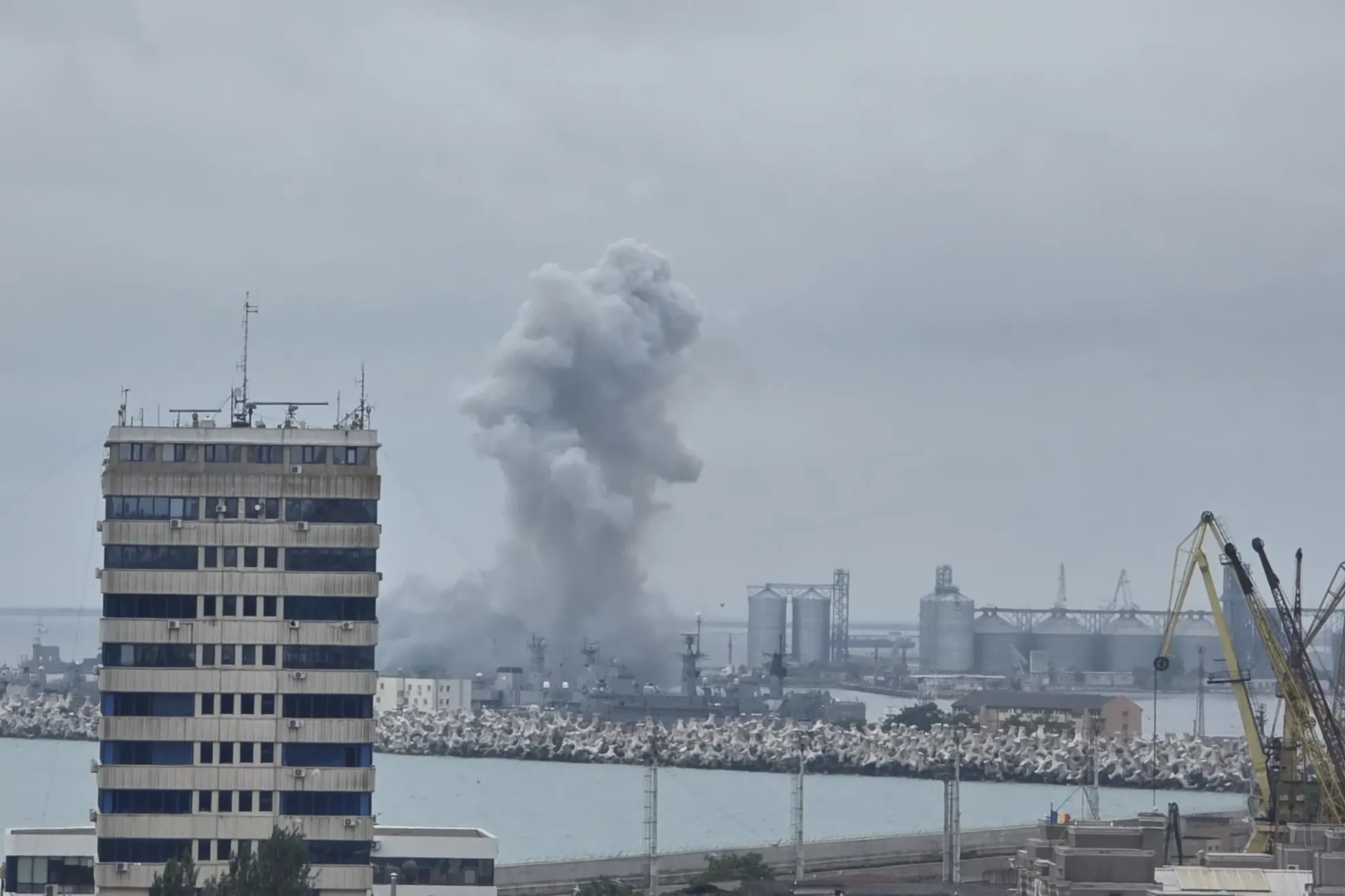 Explozie în Portul Constanța