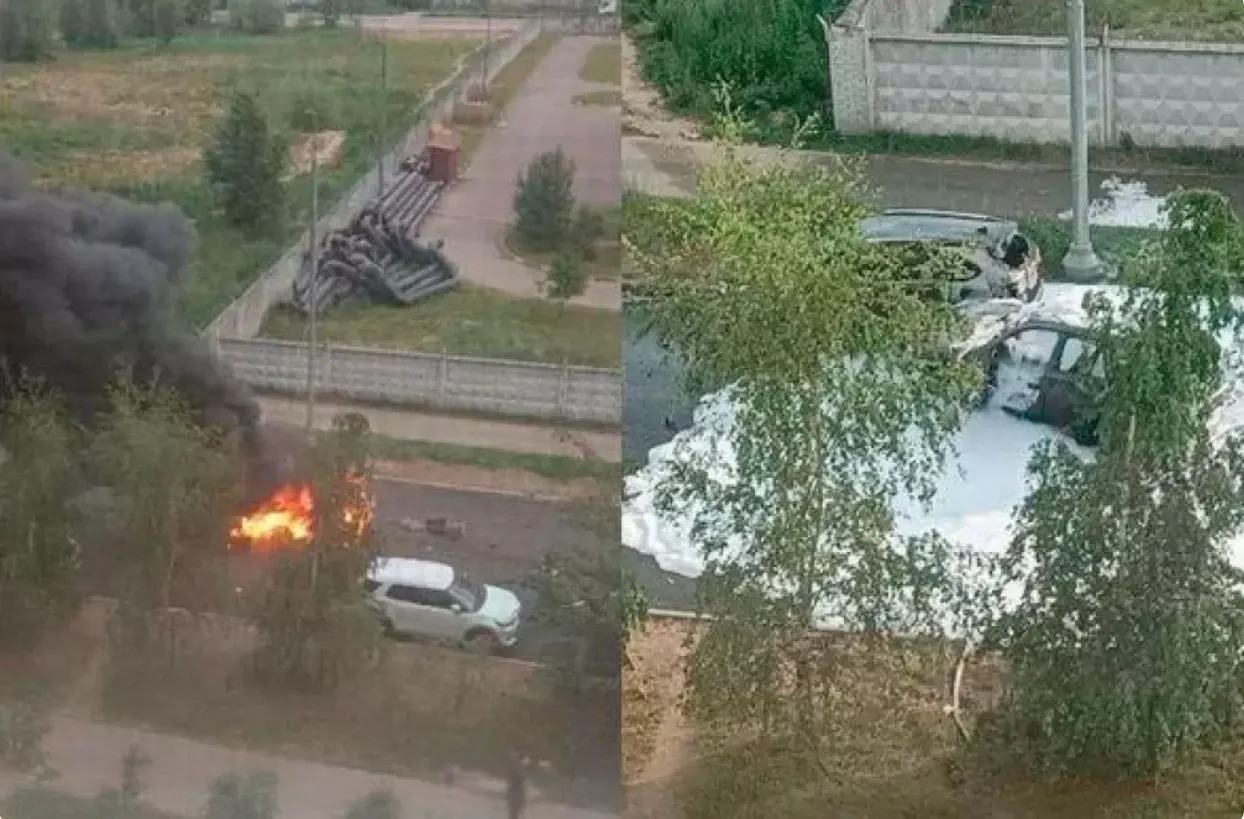 Mașină explodată Moscova