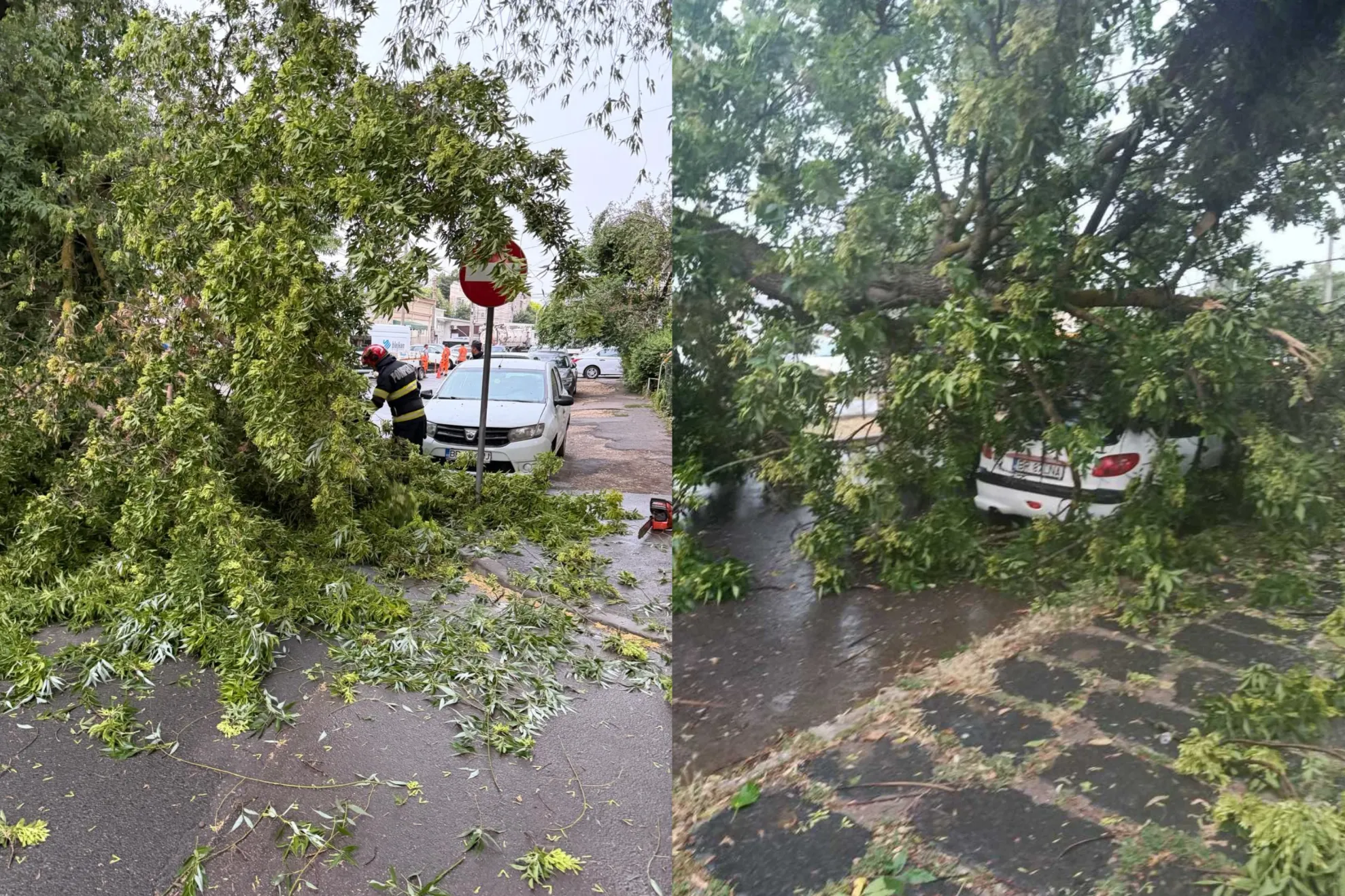 Furtună în Brăila